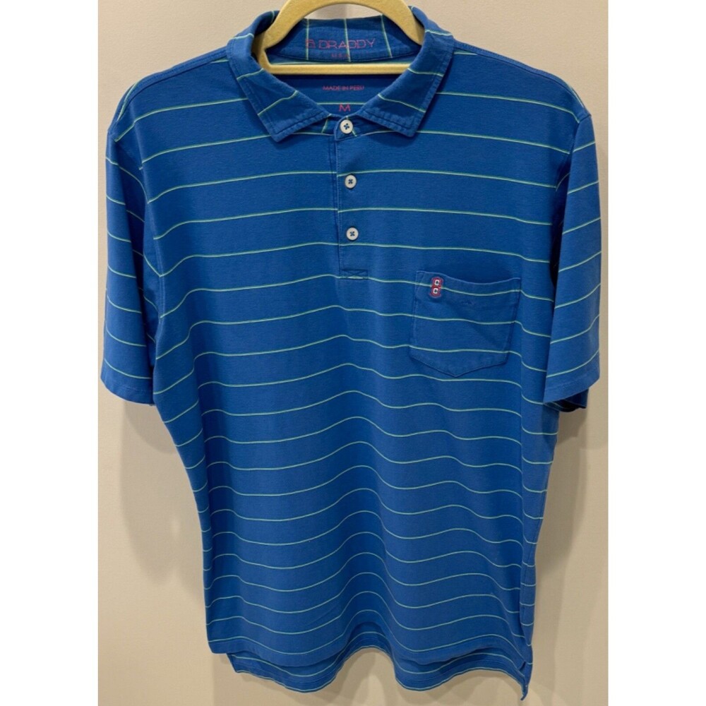 Beverly Country Club (IL) - B. Draddy Golf Shirt - Men's Size Medium - Blue